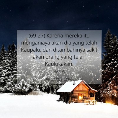 Mazmur 69:26 IDN Gambar Ayat Alkitab