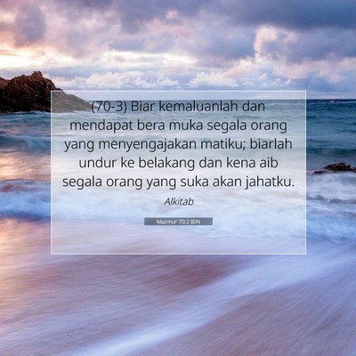 Mazmur 70:2 IDN Gambar Ayat Alkitab