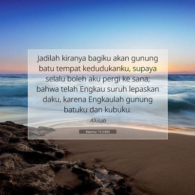 Mazmur 71:3 IDN Gambar Ayat Alkitab