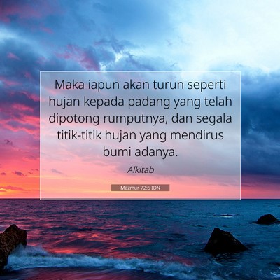 Mazmur 72:6 IDN Gambar Ayat Alkitab