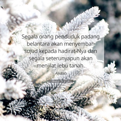 Mazmur 72:9 IDN Gambar Ayat Alkitab