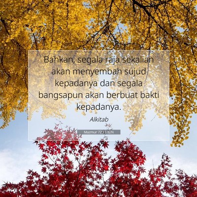 Mazmur 72:11 IDN Gambar Ayat Alkitab