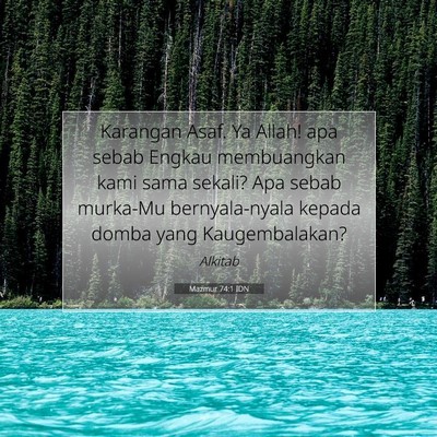 Mazmur 74:1 IDN Gambar Ayat Alkitab