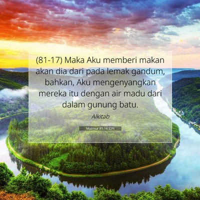 Mazmur 81:16 Ayat Alkitab Dijelaskan