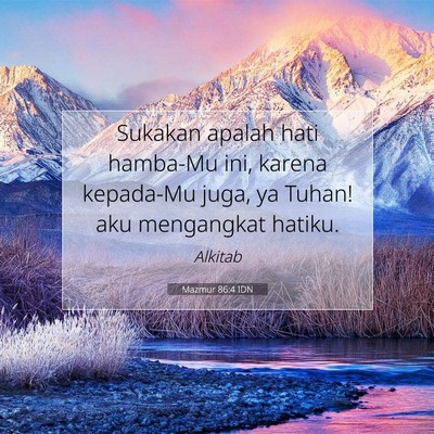 Mazmur 86:4 IDN Gambar Ayat Alkitab