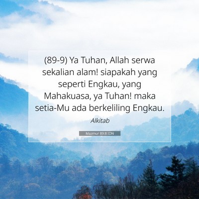 Mazmur 89:8 IDN Gambar Ayat Alkitab