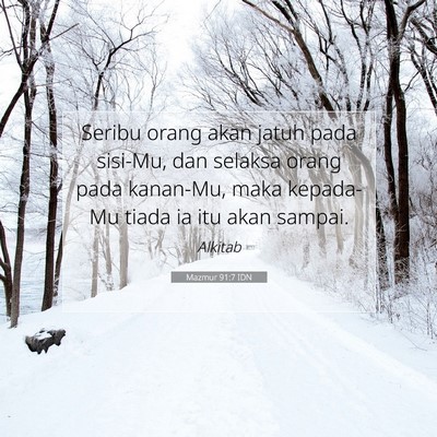 Mazmur 91:7 Ayat Alkitab Dijelaskan