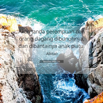 Mazmur 94:6 Ayat Alkitab Dijelaskan