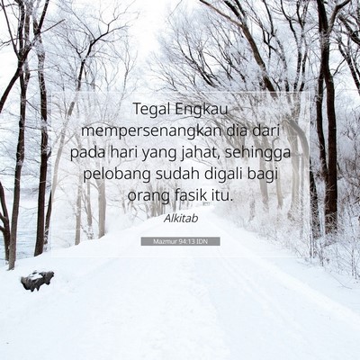 Mazmur 94:13 IDN Gambar Ayat Alkitab