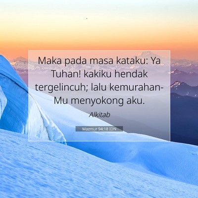 Mazmur 94:18 IDN Gambar Ayat Alkitab