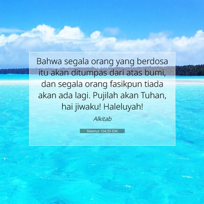 Mazmur 104:35 IDN Gambar Ayat Alkitab