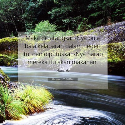 Mazmur 105:16 IDN Gambar Ayat Alkitab