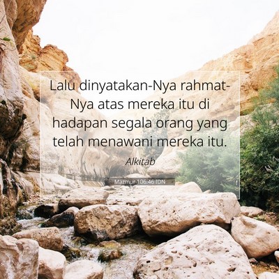 Mazmur 106:46 IDN Gambar Ayat Alkitab