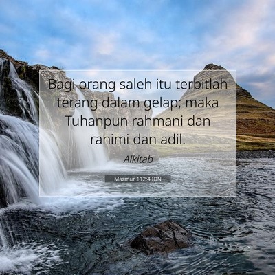 Mazmur 112:4 IDN Gambar Ayat Alkitab