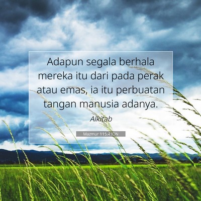 Mazmur 115:4 IDN Gambar Ayat Alkitab