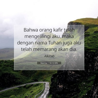 Mazmur 118:10 IDN Gambar Ayat Alkitab