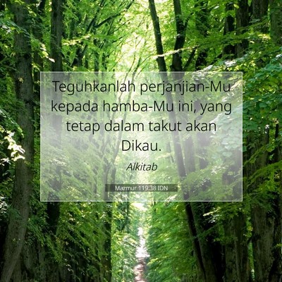Mazmur 119:38 IDN Gambar Ayat Alkitab