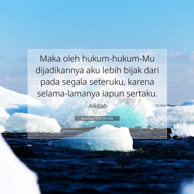 Mazmur 119:98 IDN Gambar Ayat Alkitab