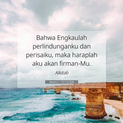 Mazmur 119:114 IDN Gambar Ayat Alkitab