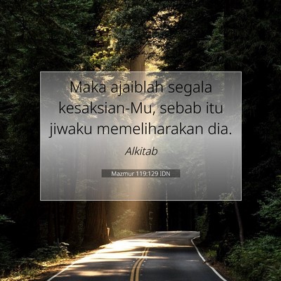 Mazmur 119:129 Ayat Alkitab Dijelaskan