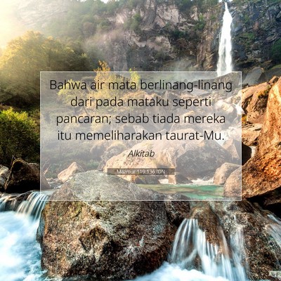 Mazmur 119:136 IDN Gambar Ayat Alkitab