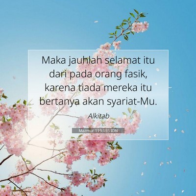 Mazmur 119:155 Ayat Alkitab Dijelaskan