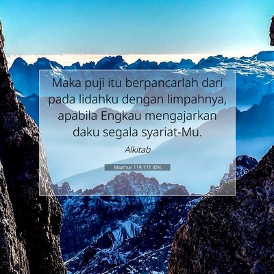 Mazmur 119:171 Ayat Alkitab Dijelaskan