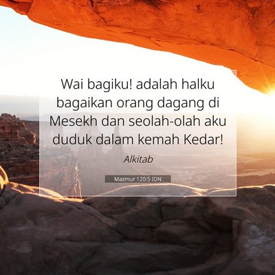 Mazmur 120:5 IDN Gambar Ayat Alkitab