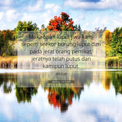 Mazmur 124:7 Ayat Alkitab Dijelaskan