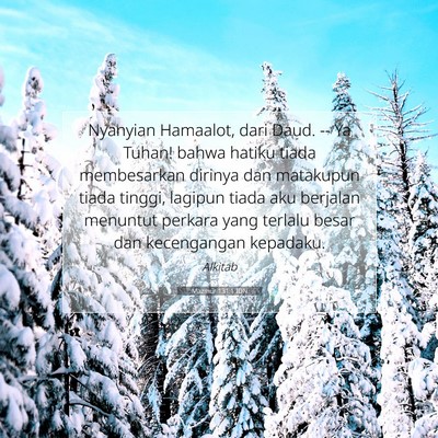 Mazmur 131:1 IDN Gambar Ayat Alkitab