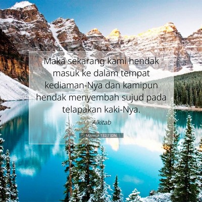 Mazmur 132:7 IDN Gambar Ayat Alkitab
