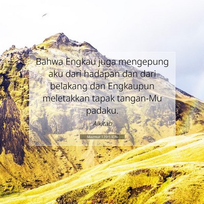 Mazmur 139:5 Ayat Alkitab Dijelaskan