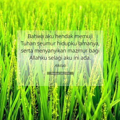 Mazmur 146:2 IDN Gambar Ayat Alkitab