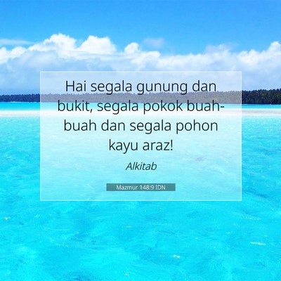 Mazmur 148:9 Ayat Alkitab Dijelaskan