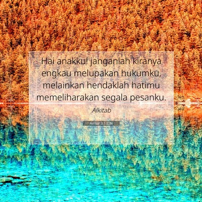 Amsal 3:1 IDN Gambar Ayat Alkitab