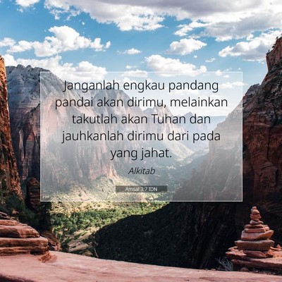 Amsal 3:7 IDN Gambar Ayat Alkitab