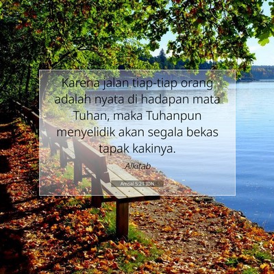 Amsal 5:21 IDN Gambar Ayat Alkitab