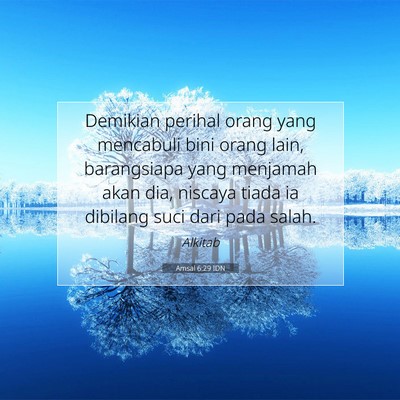 Amsal 6:29 IDN Gambar Ayat Alkitab
