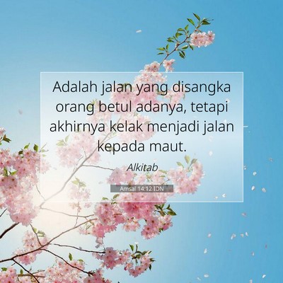 Amsal 14:12 IDN Gambar Ayat Alkitab