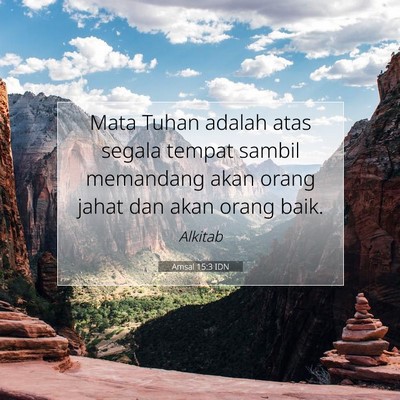 Amsal 15:3 IDN Gambar Ayat Alkitab