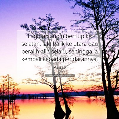 Pengkhotbah 1:6 Ayat Alkitab Dijelaskan