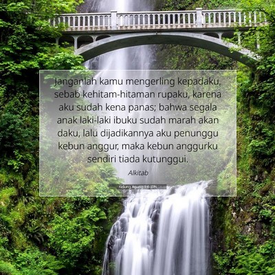 Kidung Agung 1:6 Ayat Alkitab Dijelaskan