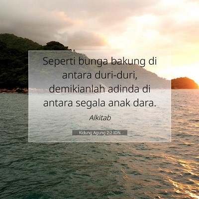 Kidung Agung 2:2 IDN Gambar Ayat Alkitab