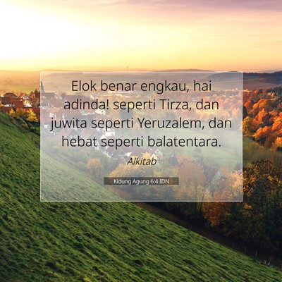 Kidung Agung 6:4 IDN Gambar Ayat Alkitab