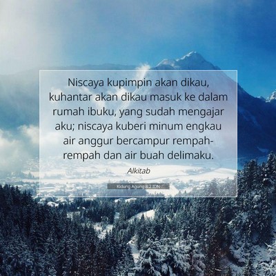 Kidung Agung 8:2 Ayat Alkitab Dijelaskan