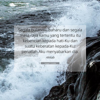 Yesaya 1:14 IDN Gambar Ayat Alkitab