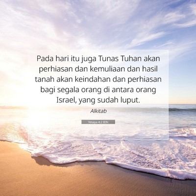 Yesaya 4:2 IDN Gambar Ayat Alkitab