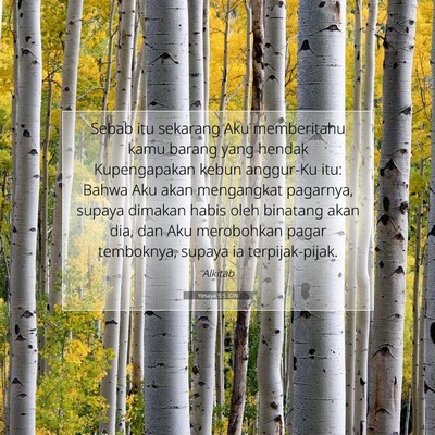 Yesaya 5:5 IDN Gambar Ayat Alkitab