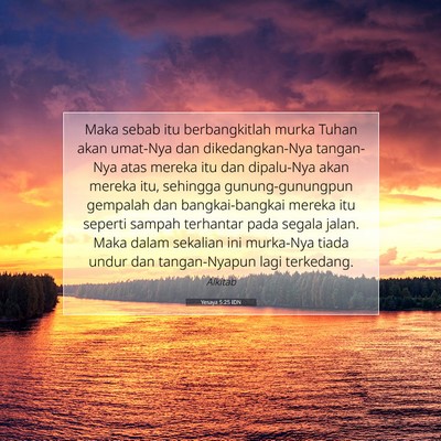 Yesaya 5:25 IDN Gambar Ayat Alkitab