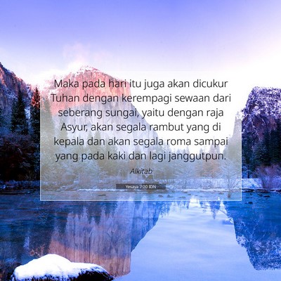 Yesaya 7:20 IDN Gambar Ayat Alkitab